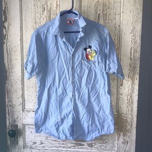 Disney button up shirt size large